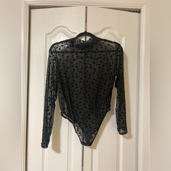 Pretty little thing polkadot mockneck, bodysuit - Picture 2 of 2
